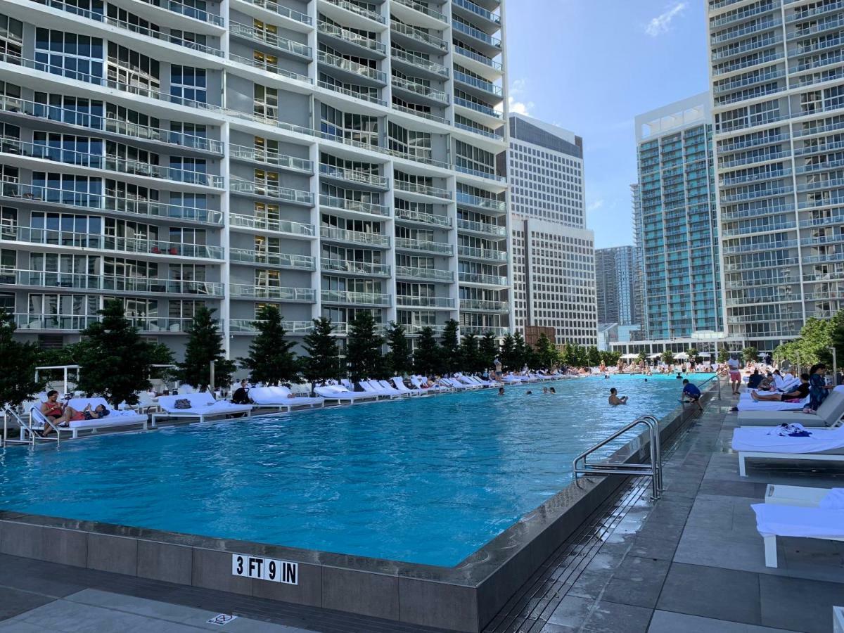 44 Floor Views @ The W - Miami Brickell +Gym+Spa 외부 사진